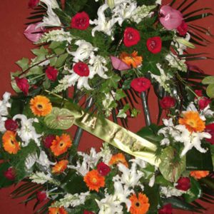 Corona funeraria C002